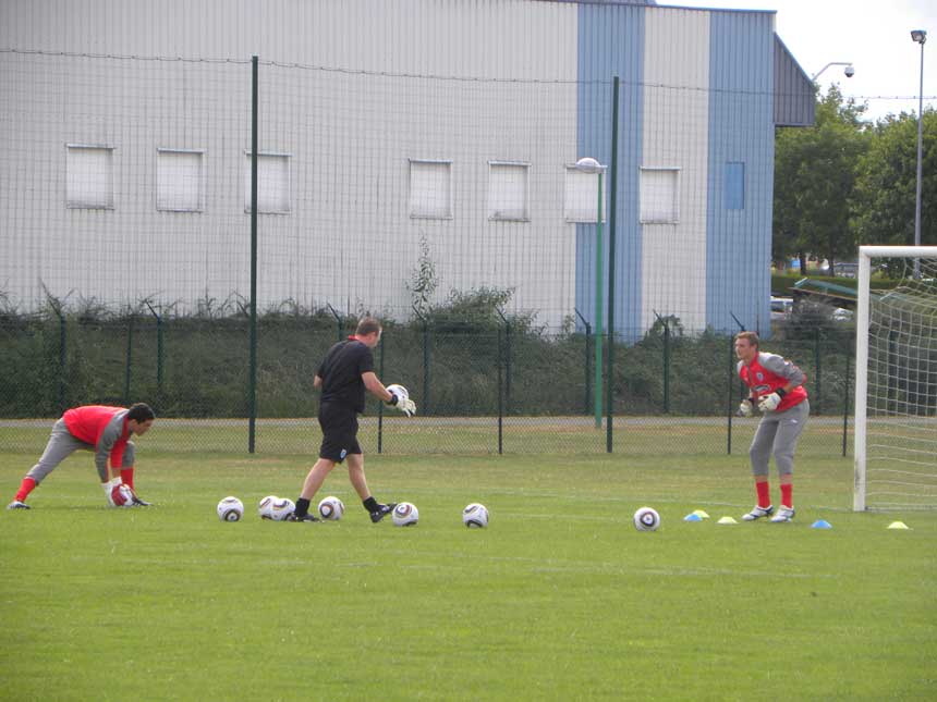 England U19 goalkeepers